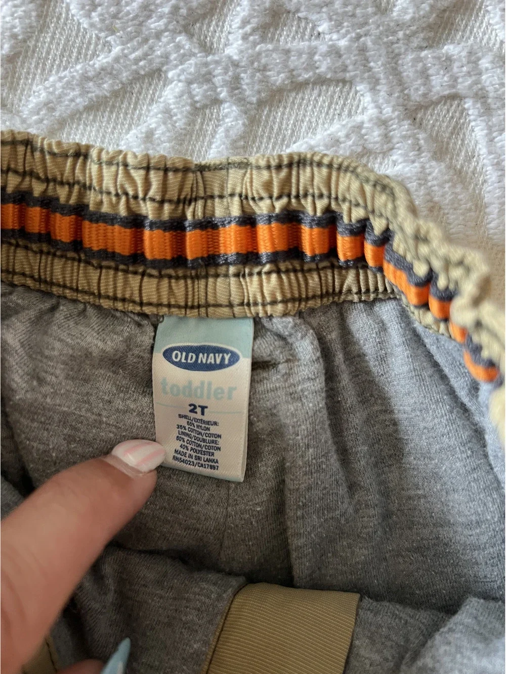 Vintage Y2K Old Navy 2002 Cotton Lined Khaki Pants 2t